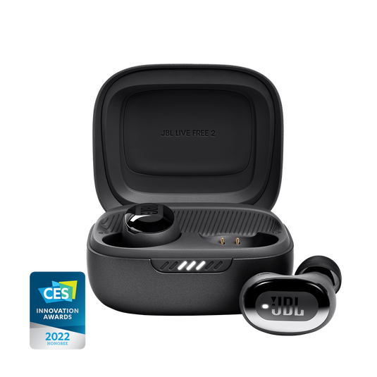 JBL Live Free 2 TWS - Black - True wireless Noise Cancelling earbuds - Hero image number null